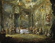 Luis Paret y alcazar, Carlos III comiendo ante su corte